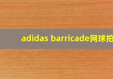 adidas barricade网球拍